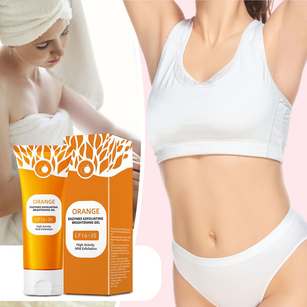 Orange Exfoliating Gel for Face & Body